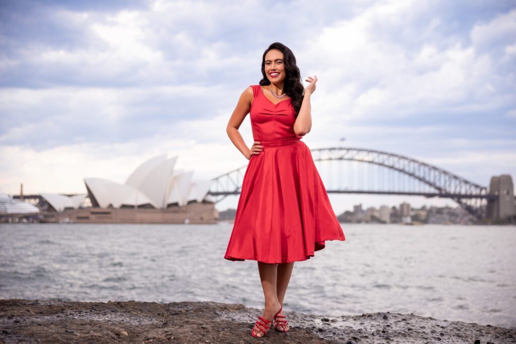 Angelina Thomson as Miss Adelaide announced for Guys and Dolls. Image by Daniel Boud