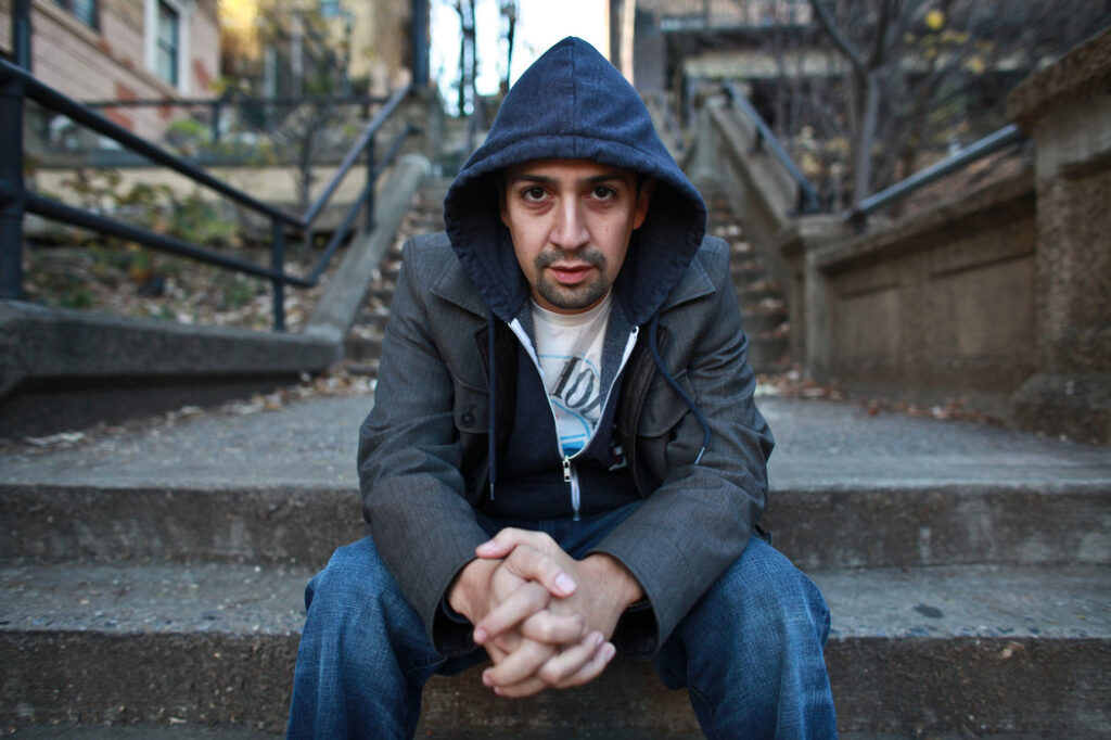 Lin-Manuel Miranda, in his neighborhood in upper Manhattan in 2012. Credit: Fred R. Conrad/The New York Times
