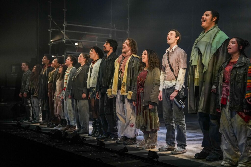 The cast of RENT at the Sydney Opera House. Image: Neil Bennett