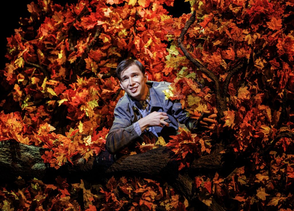 Ethan Jones as George McFly. Image: Daniel Boud