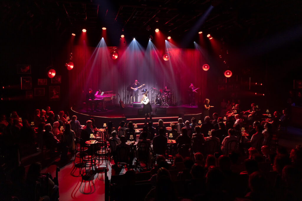 Natalie Abbott and band in Bad Hand. Photography by Jacquie Manning