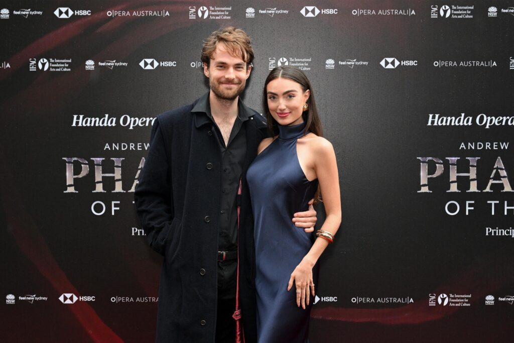 Bede Smith, Paris Raine Phantom of the Opera Red Carpet