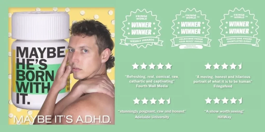 Colin Ebsworth: Maybe He’s Born With It, Maybe It’s ADHD Review