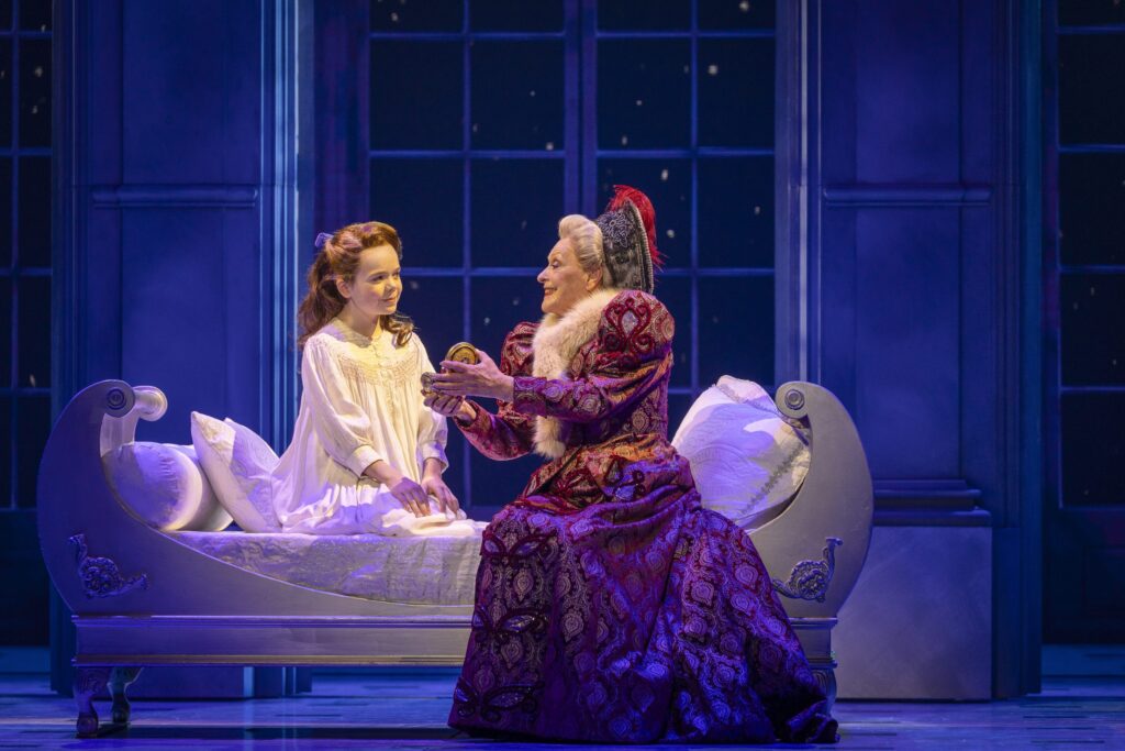 Eleanor Flynn and Nancye Hayes in Anastasia. Photo: Jeff Busby