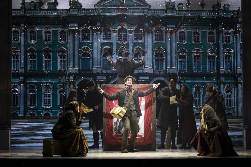 Robert Tripolino & the cast of Anastasia. Photo: Jeff Busby