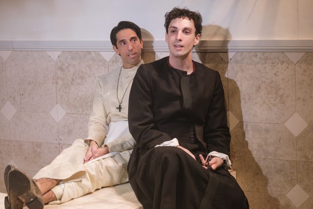 Nat Jobe & Leon Walshe in Cadaver Synod. Photo by Robert Catto
