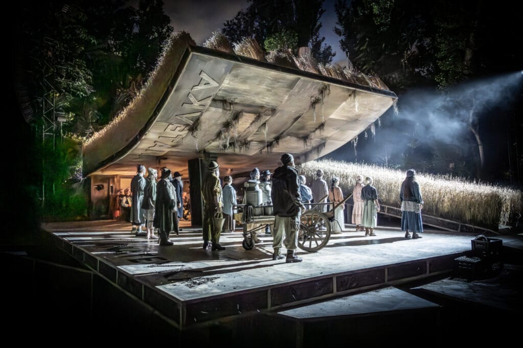 Fiddler on the Roof production at Regents Park Open Air Theatre, 2024. Photo: Supplied