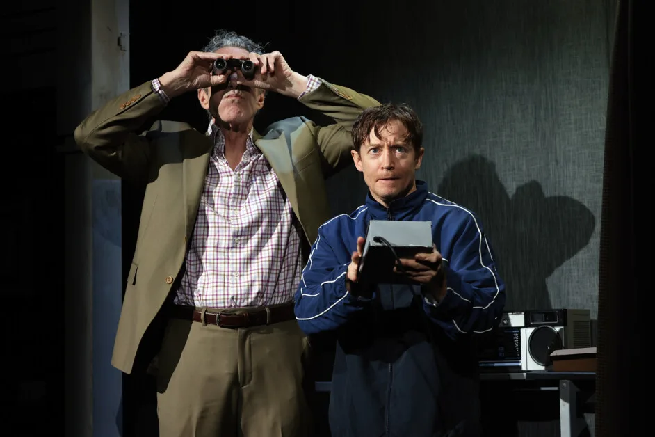 Marco Chiappi and Justin Rosniak, The Dapto Chaser, Ensemble Theatre (2026). Photo by Prudence Upton.
