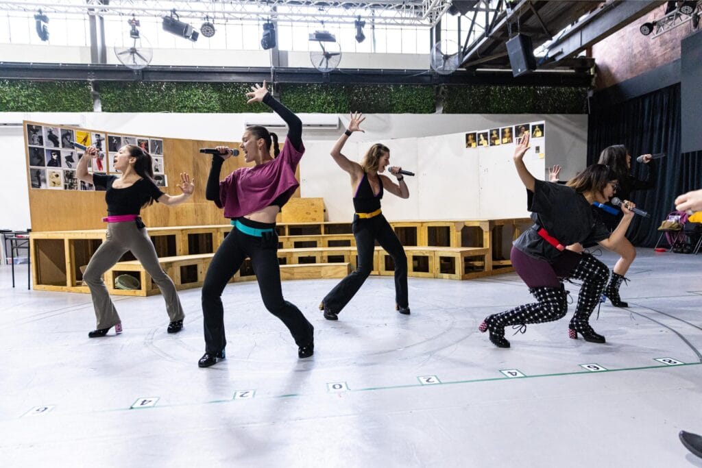 SIX AUSTRALIA Rehearsals. Photo: David Hooley
