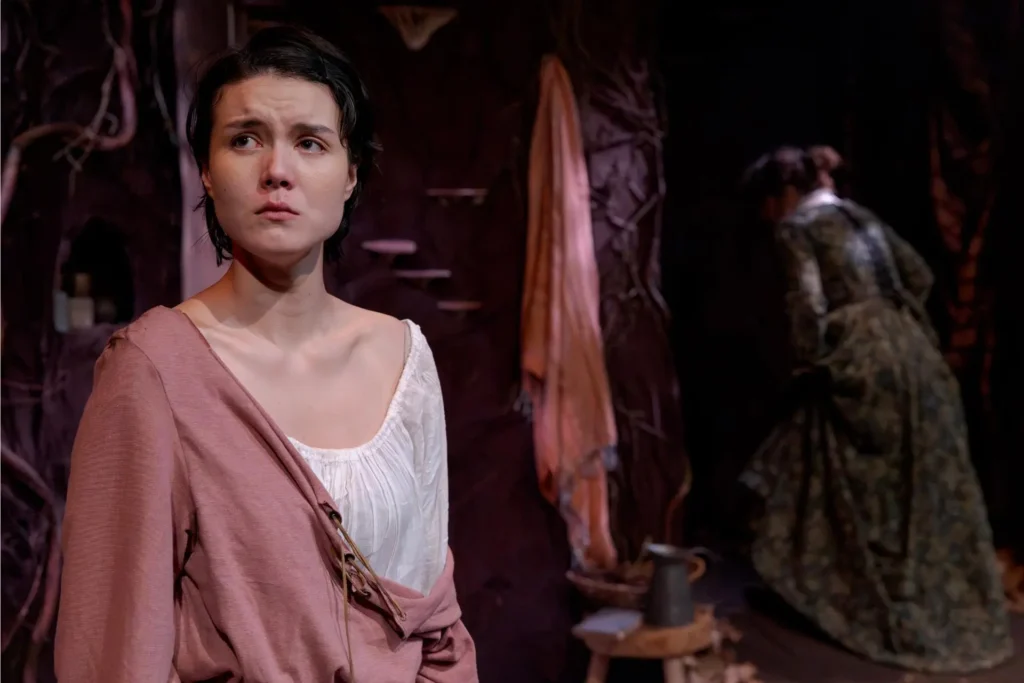 Madeline Li in Harlots, Old Fitz Theatre (2026). Photo: Phil Erbacher
