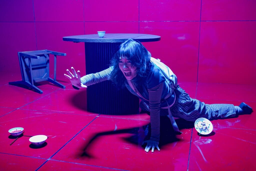 Rachel Seeto in lacuna, Griffin Theatre (2026). Photo: Phil Erbacher