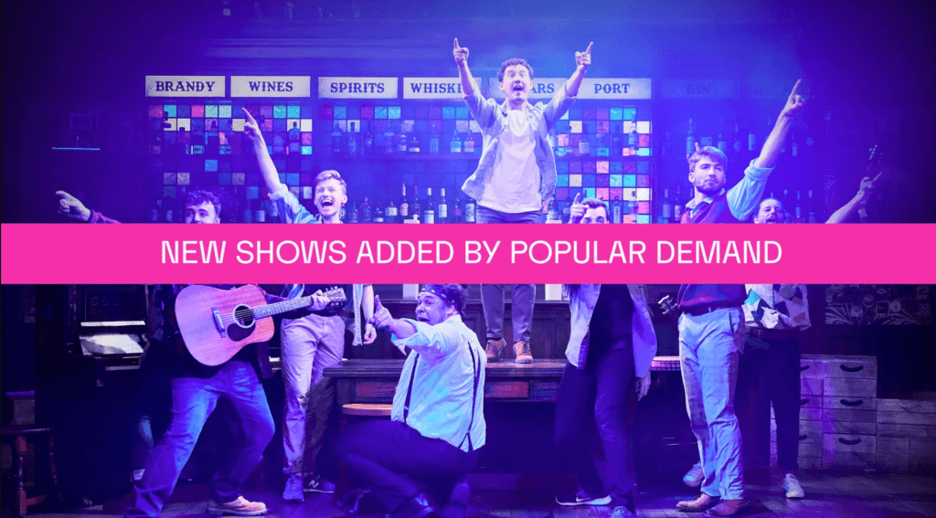 New shows added for The Choir of Man at Brisbane Festival. Image: Supplied