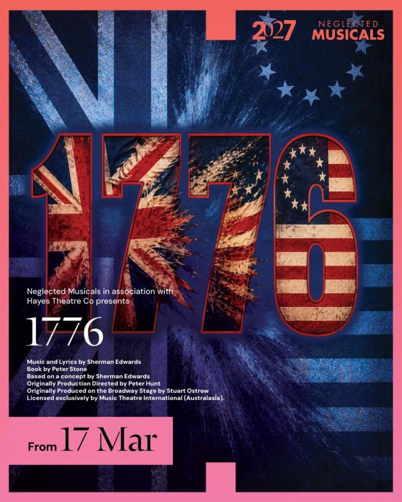 1776 - Hayes Theatre Co 2027 Season