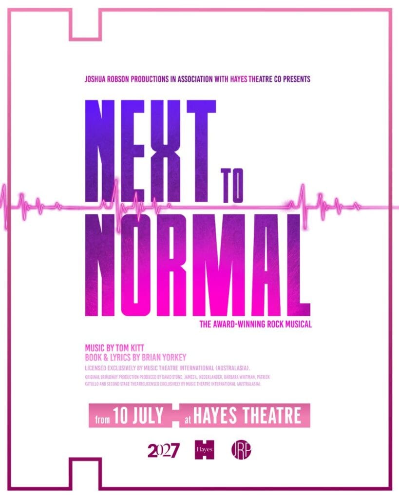 Next to Normal - Hayes Theatre Co 2027 Season